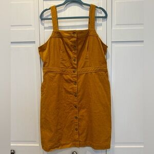 J.Crew Corduroy Button Front Jumper